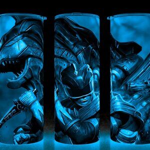 Glow in the Dark Power Rangers Green Ranger Tommy Cup Mug Tumbler 20oz